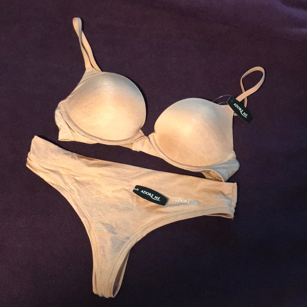 Adore Me Bra and Panty Set